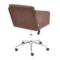 Кресло офисное «Milan» (хром флок, коричневый, 6) - Изображение 1